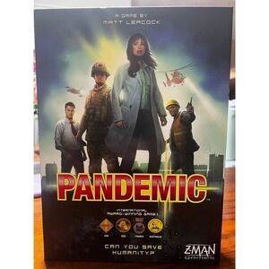 Pandemic Board Game Z-Man‎ Games Matt Leacock Can You Save Humanity
COMPLETE